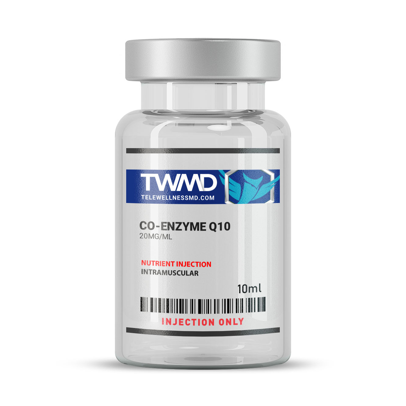 Coenzyme-Q 10 (CoQ-10) Injection 20mg/mL 10mL Vial thumbnail